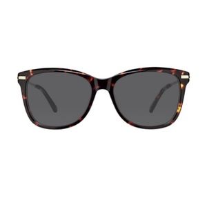 Zenni Optical Polarized Square Sunglasses Tortoiseshell